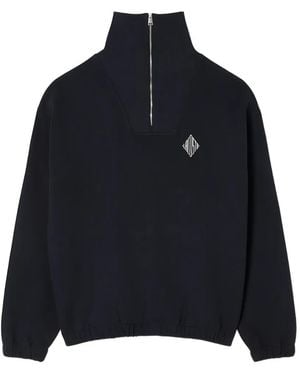 Lacoste ハーフジップ セーター - ブルー