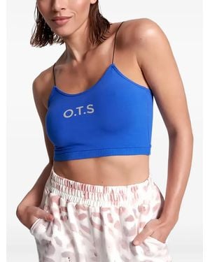 One Teaspoon Logo String Top - Blue