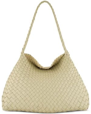 Dragon Diffusion Santa Maria Leather Shoulder Bag - Natural