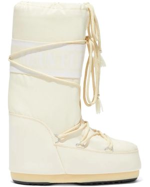 Moon Boot Boots Beige - White