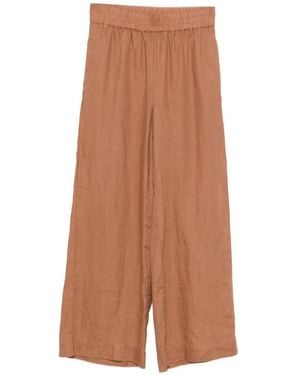 MAISON 123 Pantalones Tim P Lin Elásticos - Marrón