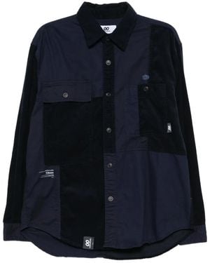 Chocoolate Patchwork Shirt - Blue