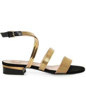 Lanvin Chain-Detail Buckled Sandals - Black