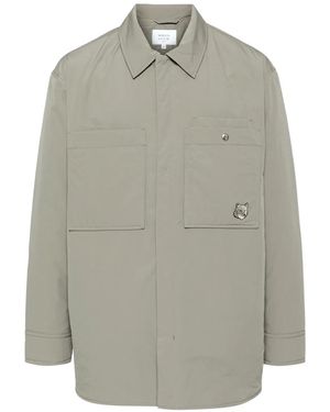 Maison Kitsuné Padded Overshirt - Grey