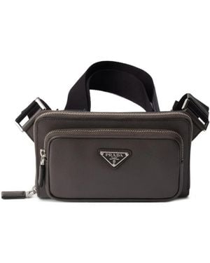 Prada Re-Nylon Heuptas Met Rits - Zwart