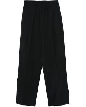 Colville Elastic-Waistband Pants - Black
