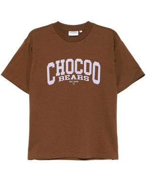 Chocoolate Chocoo Bears T-Shirt - Braun