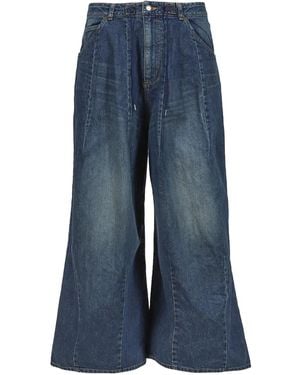 Needles Seam-Detail Jeans - Blue