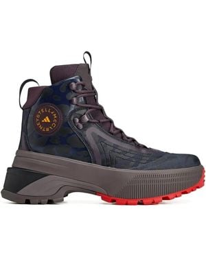 adidas By Stella McCartney X Terrex Camouflage-print Hiking Boots - ブルー