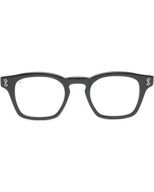 Akoni Brille Mit Eckigem Gestell - Schwarz
