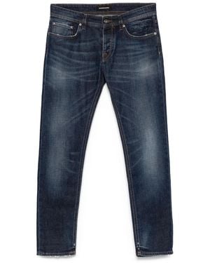 Salvatore Santoro Jeans Con Design A Cinque Tasche - Blu