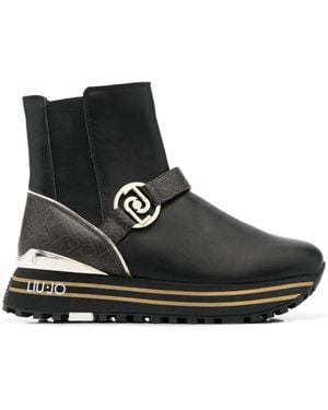 Liu Jo Botines Maxi Wonder - Negro