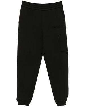 Moncler Logo-Patch Track Pants - Black
