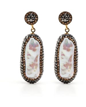 SORU Baroque Pearl Earring - White
