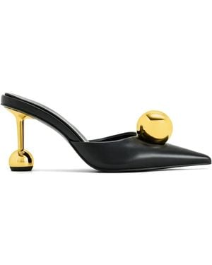 JW PEI Mules Sofia À Talon - Black