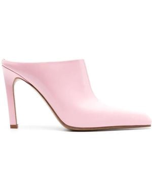 Paris Texas Mules Jude 100Mm - Rosa