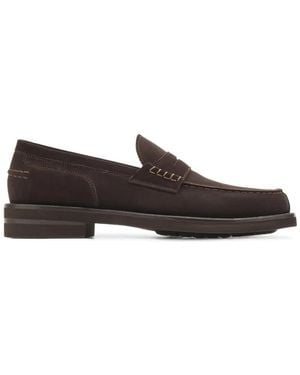 Lottusse Daytona Suede Loafers - White