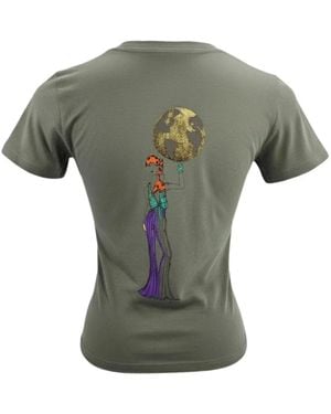 Madison Maison Graphic-Print T-Shirt - Grey