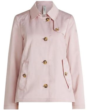 Betty Barclay Button-Up Collared Jacket - Pink