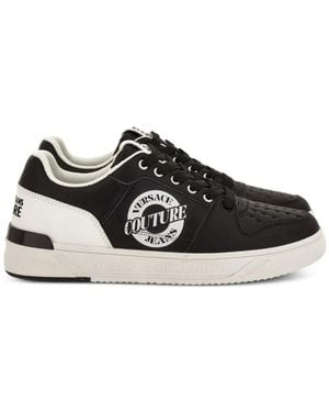 Versace Jeans Couture Logo Trainers - Black