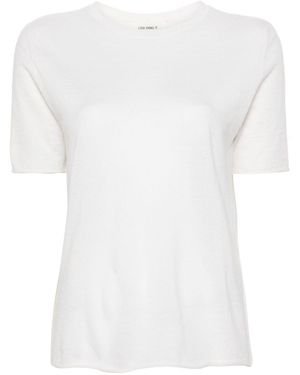 Lisa Yang Ari Cashmere T-Shirt - White