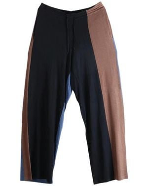 Kiko Kostadinov Sigo Colour-Block Drawstring Trousers - Blue