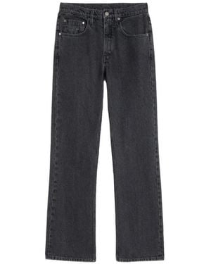 Jil Sander Belt-Loops Cotton Jeans - Blue