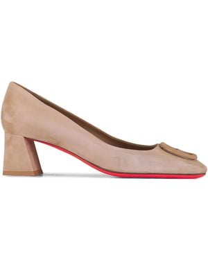 Santoni Penny Court Shoes - Pink