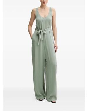 ARMANI EXCHANGE Self-Tie Jumpsuit - Green