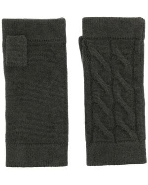 N.Peal Cashmere Mitones de cachemira - Negro