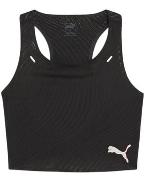 PUMA Oberteil Mit Logo - Schwarz