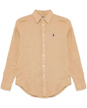 Polo Ralph Lauren Linen Shirt - Natural