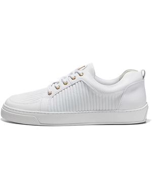 Leandro Lopes Ezio Leather Trainers - White