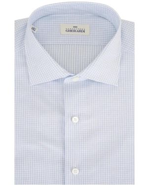 Alessandro Gherardi Gingham Shirt - Blue