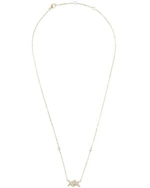 Djula Collar Barbelé Con Diamantes - Blanco