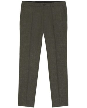 BOSS Broek Met Riemlussen - Grijs