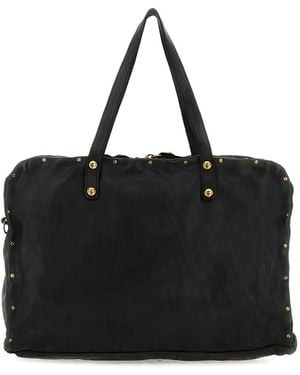 Campomaggi Clelia Studded Tote Bag - Black