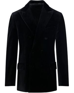 Golden Goose Journey M's Double Breasted Blazer - Black