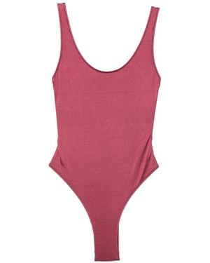 VENUJA Scoop-Back Swimsuit - Red