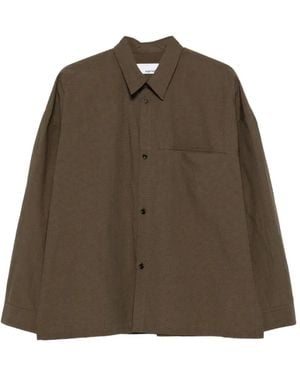 SAGE NATION Pocket Parka Shirt - Brown