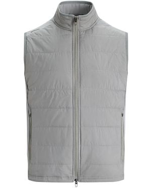 Ralph Lauren Quilted Hooded Gillet - Gray