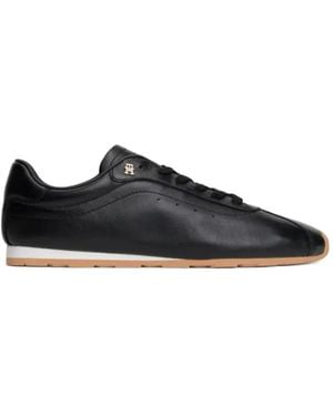 Tommy Hilfiger Th Monogram Sneakers - Black