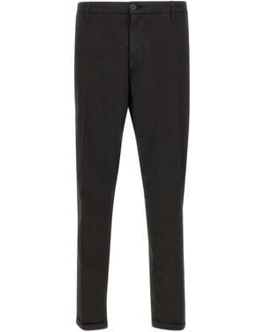 Re-hash Welt-Pocket Chino Trousers - Black
