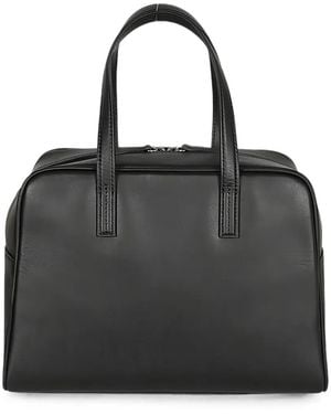 mizuiro ind Leather Tote Bag - Black