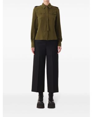 Jason Wu Silk Blouse - Green