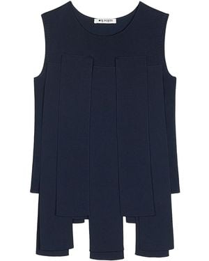 Ports 1961 Panelled Top - Blue