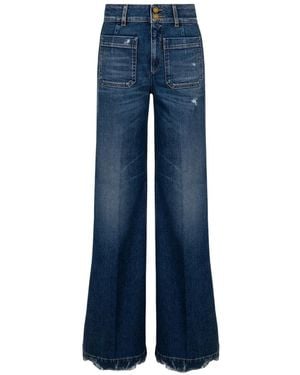 The Seafarer Jane Flared Jeans - Blue