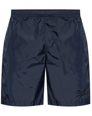 Givenchy Logo-Embroidered Shorts - Blue