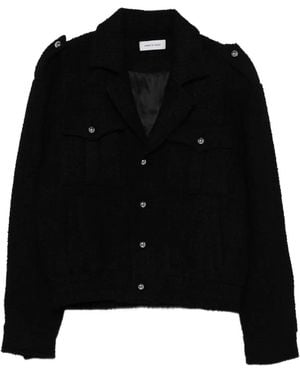 Ernest W. Baker Geknöpfte Jacke mit Klappentaschen - Schwarz