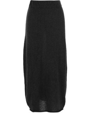 Lauren Manoogian Knitted Maxi Skirt - Black